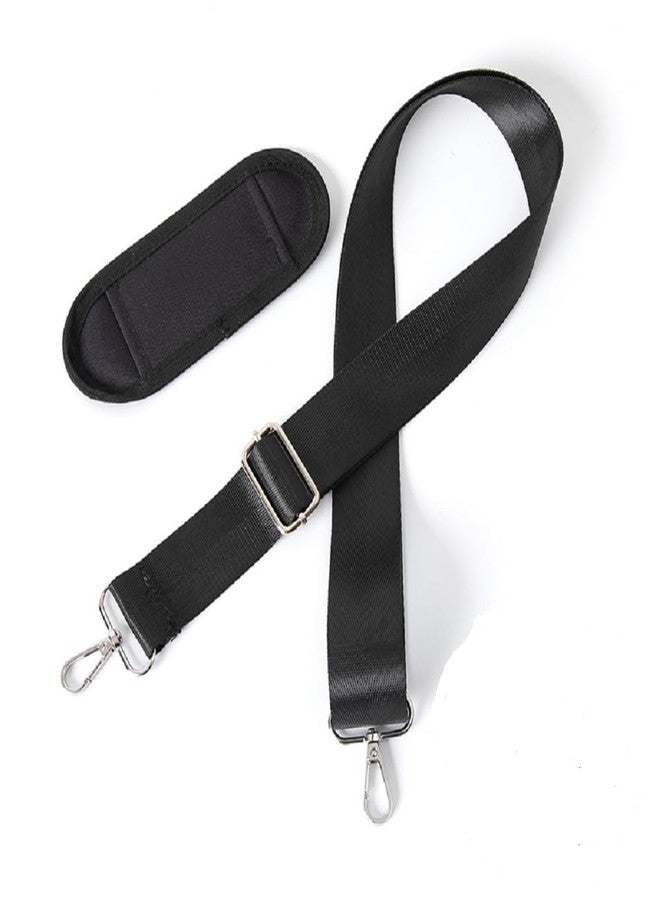 MOSLOM Adjustable Shoulder Strap for Bags, Audio Instrument, Luggage, 59 inches, Black - Image 1